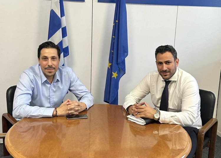 Συνάντηση Σιαδήμα – Μπέλτσου – Επί τάπητος η αξιοποίηση των προγραμμάτων ΕΣΠΑ για τις ανάγκες του δήμου Πύργου