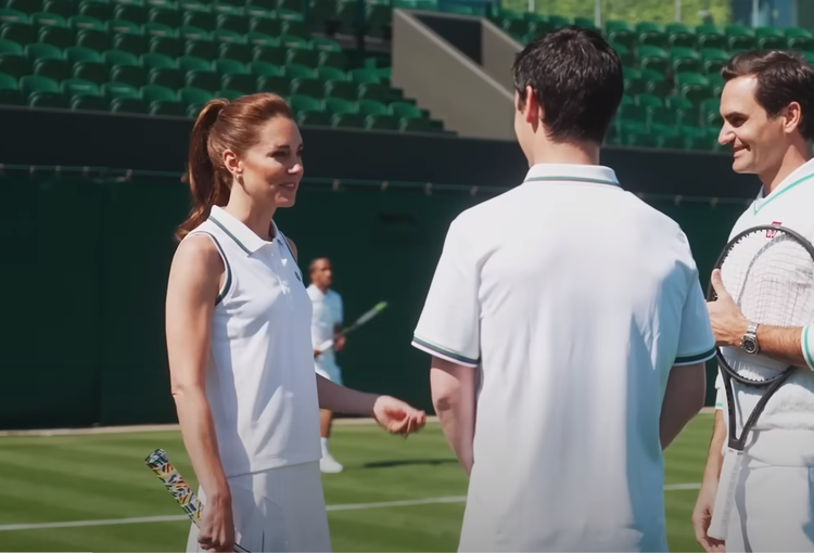 Η χημεία της Κέιτ Μίντλετον με τον Φέντερερ πυροδότησε ξανά τις φήμες πως είναι κάτι παραπάνω από φίλοι
