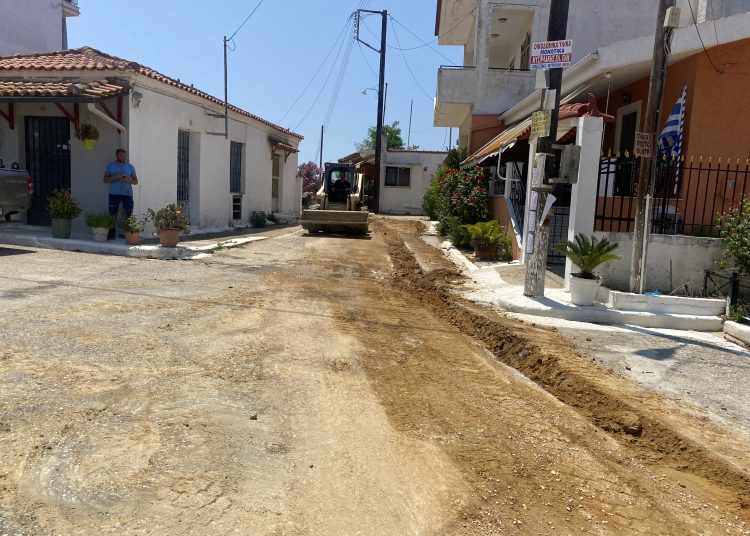 Δήμος Ανδραβίδας-Κυλλήνης: Σε εξέλιξη το νέο δίκτυο ύδρευσης στο Ψάρι