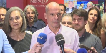 Εκτός Βουλής το ΜέΡΑ25–Βαρουφάκης: Το μείζον είναι ο αποψινός θρήνος της Αριστεράς