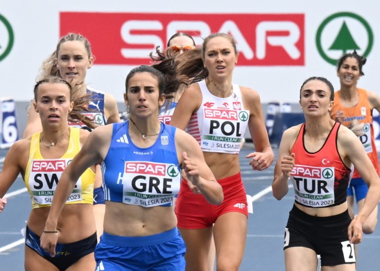 Στίβος: Σπουδαία εμφάνιση από την Δεσπολάρη, προερχόμενη από τον Πύργο, ποδοσφαιρίστρια του Παναθηναϊκού, στα 800μ. στο Ευρωπαϊκό πρωτάθλημα Εθνικών