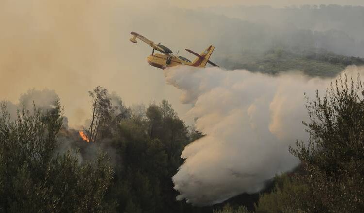 Μεγάλη φωτιά στην Ζάκυνθο