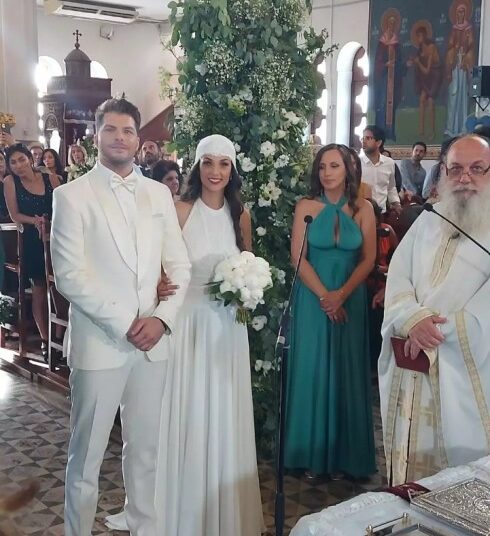 Λούκας Γιώργκας – Βασιλική Σαλαμπάση: Παντρεύτηκαν στην Κύπρο