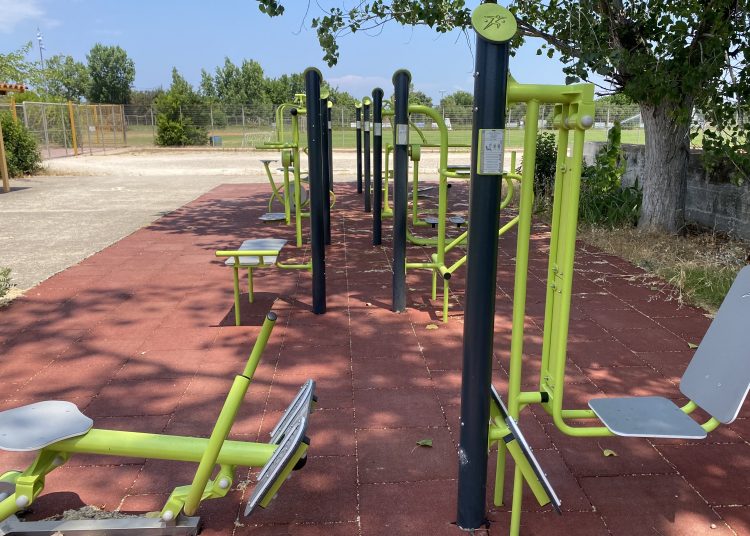 Ανδραβίδα: Ολοκληρώθηκε η κατασκευή υπαίθριου γυμναστηρίου