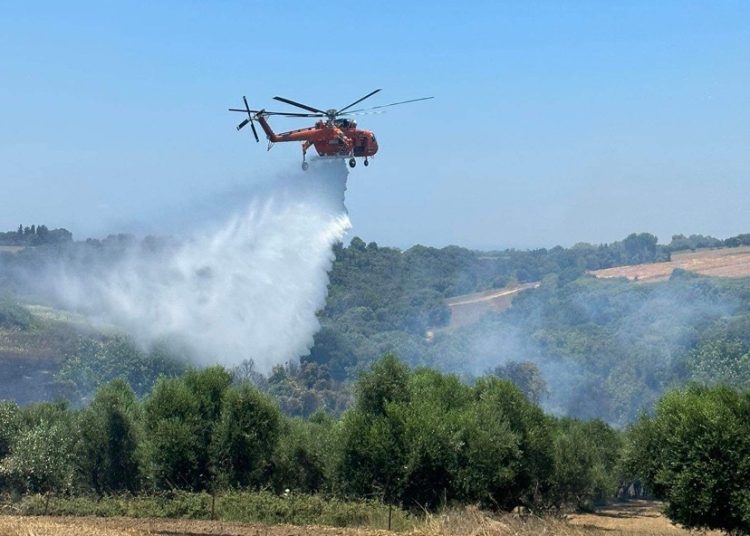 Ηλεία: Η φωτιά στην Αετοράχη πρώτο ¨τεστάρισμα¨ για φέτος-Σε κίνδυνο σήμερα ο νομός