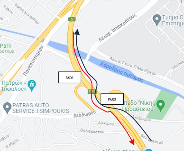 Ολυμπία Οδός: Αλλαγές στο ρεύμα προς Πύργο λόγω έργων