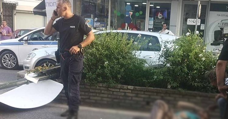 ΠΥΡΓΟΣ: Σοβαρό ατύχημα με νεαρό στην οδό Πατρών-Προσπαθούσε να κρεμάσει πανό