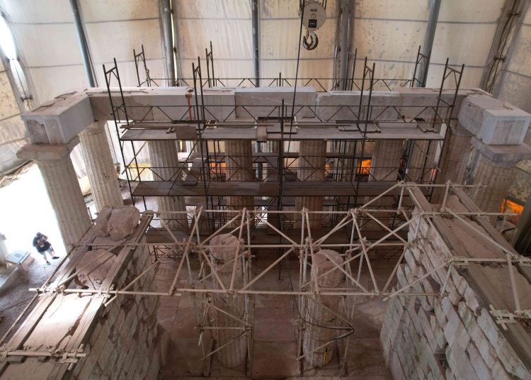 Επικούριος Απόλλωνας: Έργα αναστήλωσης αλλάζουν την πρόσοψη