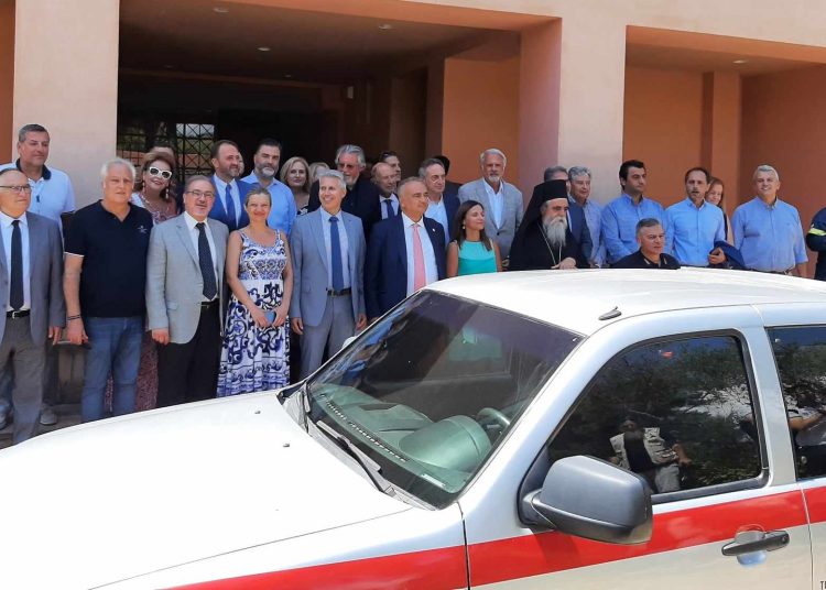 Ολυμπία: Δωρεά πυροσβεστικού από Δικηγορικούς Συλλόγους Ελλάδας-Κύπρου