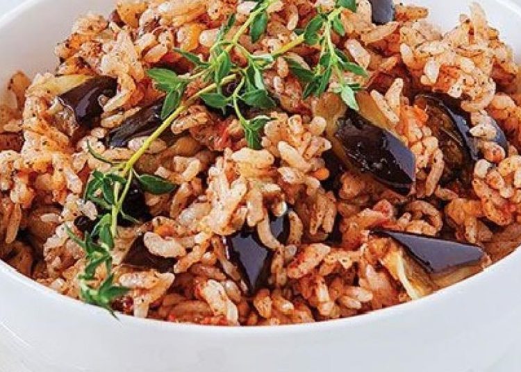 Μελιτζανοπίλαφο