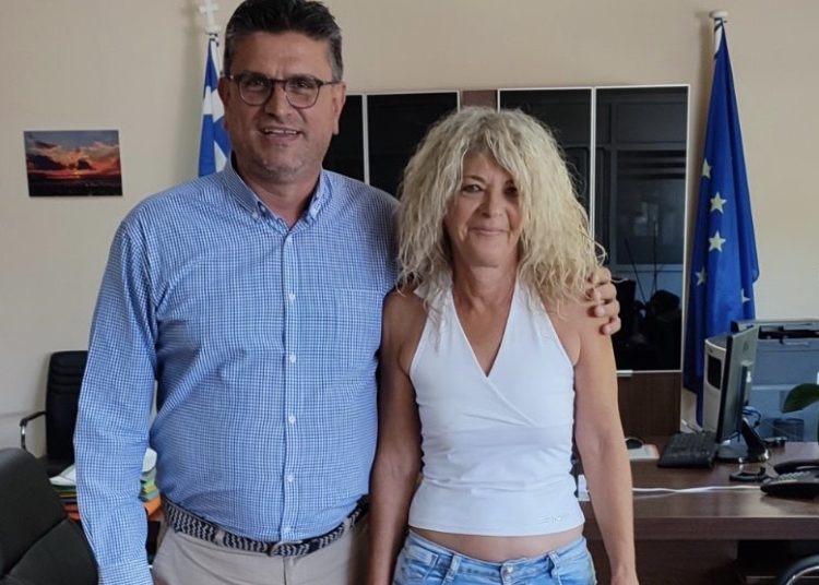 Η Μαγδαληνή (Μάγδα) Ρουφηκτού στο πλευρό του Γιάννη Λέντζα