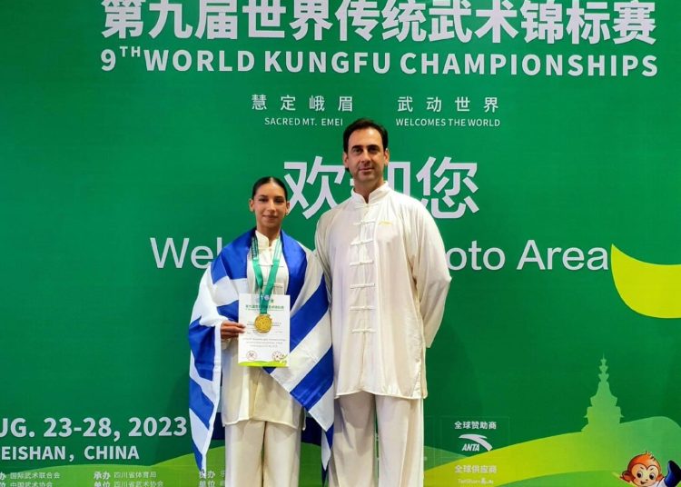 Αν. Νικολακόπουλος: Συγχαρητήρια στην σπουδαία Κωνσταντίνα για το χρυσό στο Kungfu