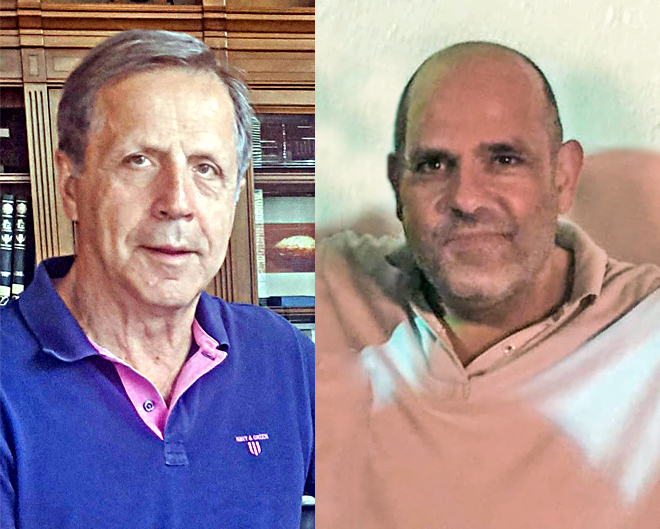 Με Γεωργιόπουλο Γιώργος Βλάχος και Άννα Παπαϊωάννου