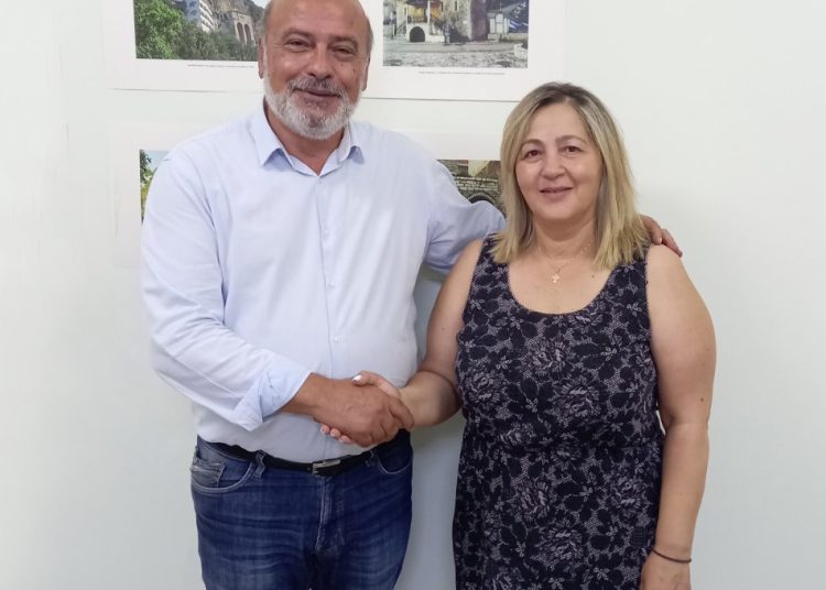 Η Αναστασία Καψιμάλη υποψήφια με τον Τάκη Δημητρουλόπουλο