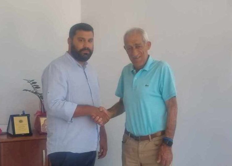 Τσακοπιάκος και Μπάρκουλας μαζί με Γ. Λυμπέρη