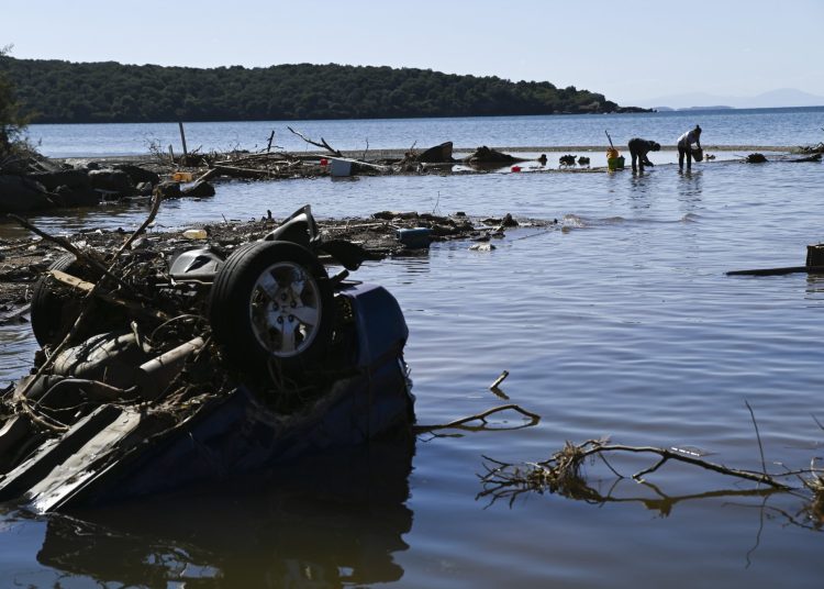Κακοκαιρία Daniel: «Τριπλή υγειονομική απειλή» μετά την καταστροφική επέλαση