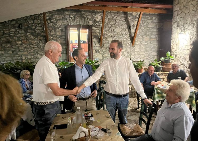 N. Φαρμάκης: Επισκέφθηκε Ολυμπία, Δίβρη & Λάλα