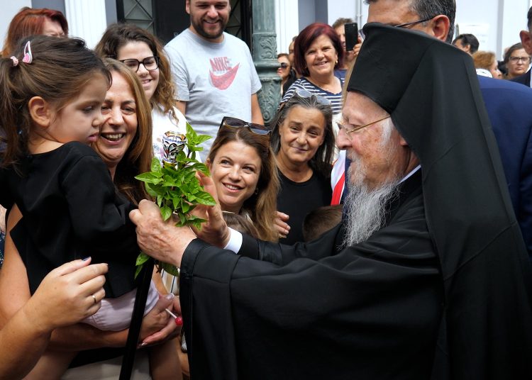 Ο Οικουμενικός Πατριάρχης επισκέφθηκε περιοχές στο δήμο Ανδραβίδας-Κυλλήνης