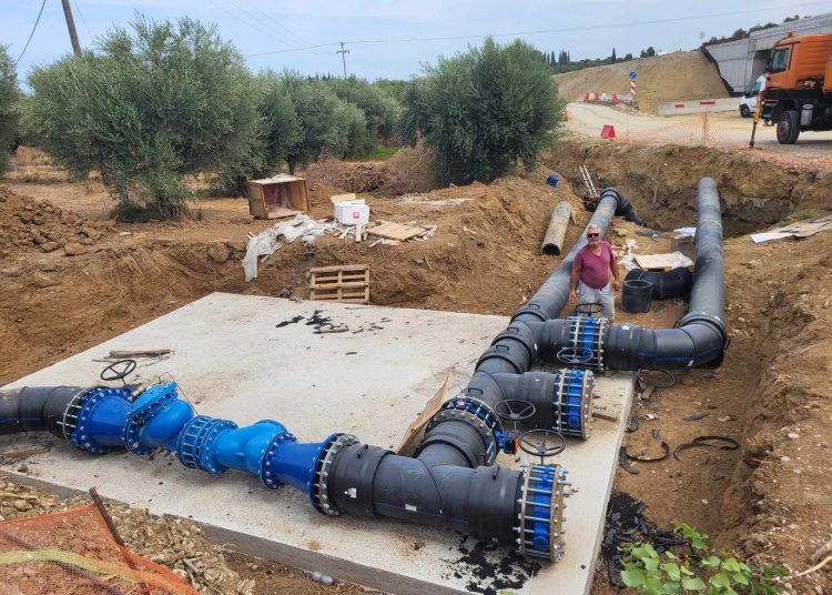 Αμαλιάδα: Αποκαταστάθηκε η βλάβη-Νερό  ξανά στην πόλη