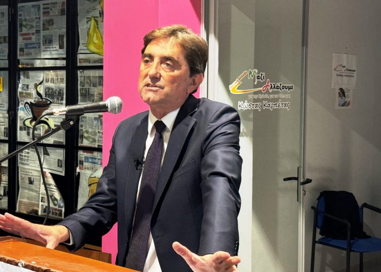 Κώστας Καρπέτας από τον Πύργο: Κύριε Φαρμάκη ελάτε να φωτογραφηθούμε σε ένα έργο σας στην Ηλεία