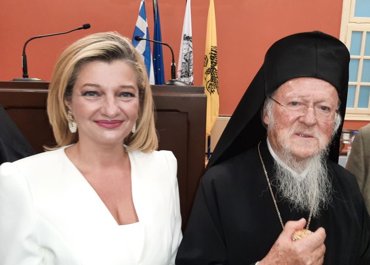 Δήλωση Δ. Αυγερινοπούλου για την επίσκεψη Πατριάρχη  Βαρθολομαίου