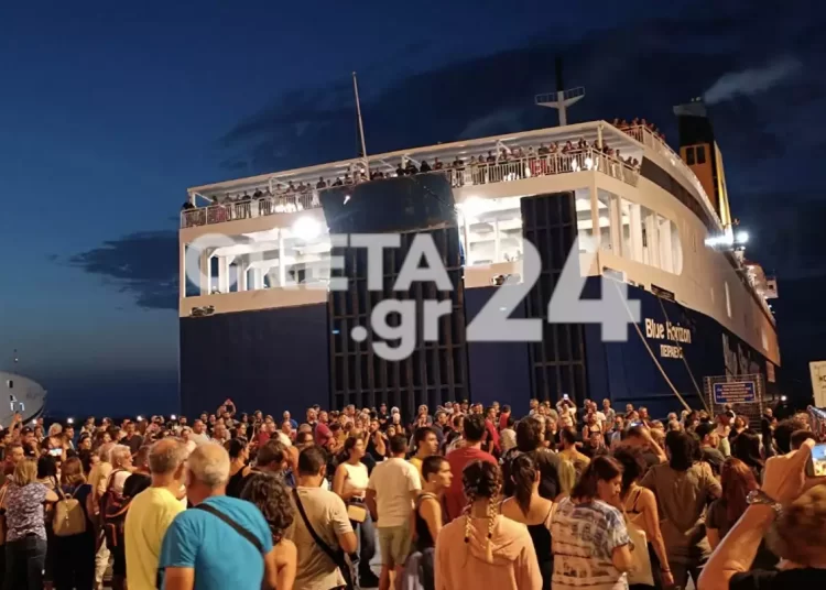 Blue Horizon: Διαμαρτυρία στο λιμάνι του Ηρακλείου για τη δολοφονία του 36χρονου