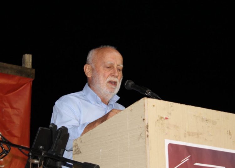 Απόσπασμα από τον χαιρετισμό του Χρήστου Αθανάσουλα στο φεστιβάλ της ΚΝΕ, στον Πύργο