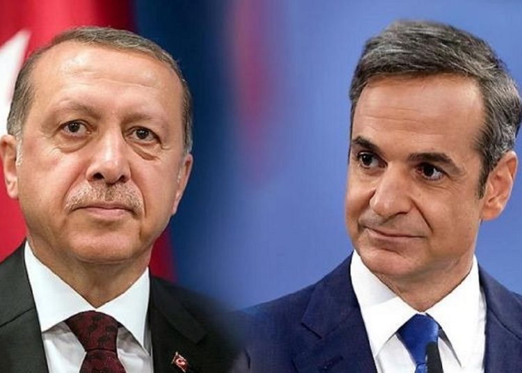 Στις 18:00 το τετ α τετ Μητσοτάκη με Ερντογάν – Τι περιμένει η ελληνική πλευρά