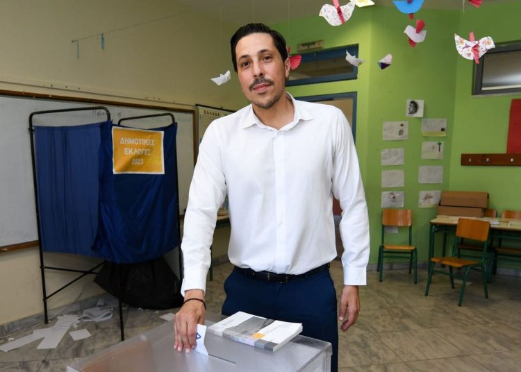 Δ. Μπέλτσος: Στο 6ο Δημοτικό σχολείο Πύργου ψήφισε-¨Σήμερα η ελπίδα η επιστρέφει στον Δήμο Πύργου!¨