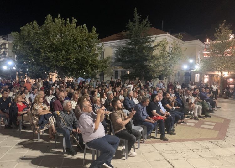 Μαζική-μαχητική συγκέντρωση της Λαϊκής Συσπείρωσης στον Πύργο