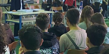 Εορταστική εκδήλωση για την Επέτειο της 28ης Οκτωβρίου 1940 στο 2ο Γυμνάσιο Πύργου