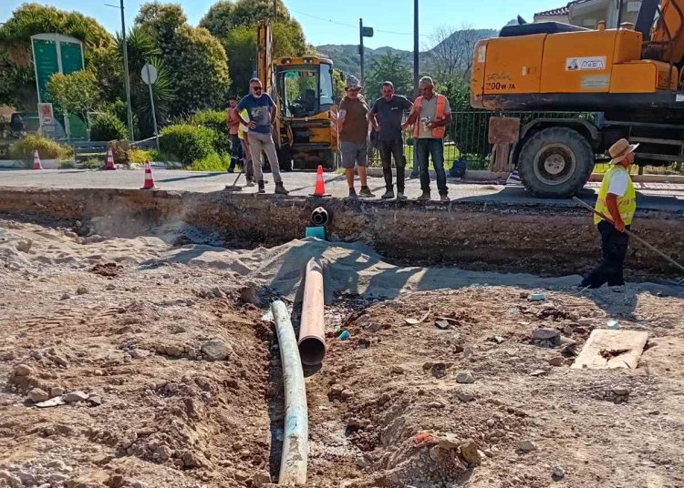 Γ. Γεωργιόπουλος: Λύνουμε προβλήματα –Έργα ύδρευσης σε όλο τον Δήμο Ολυμπίας