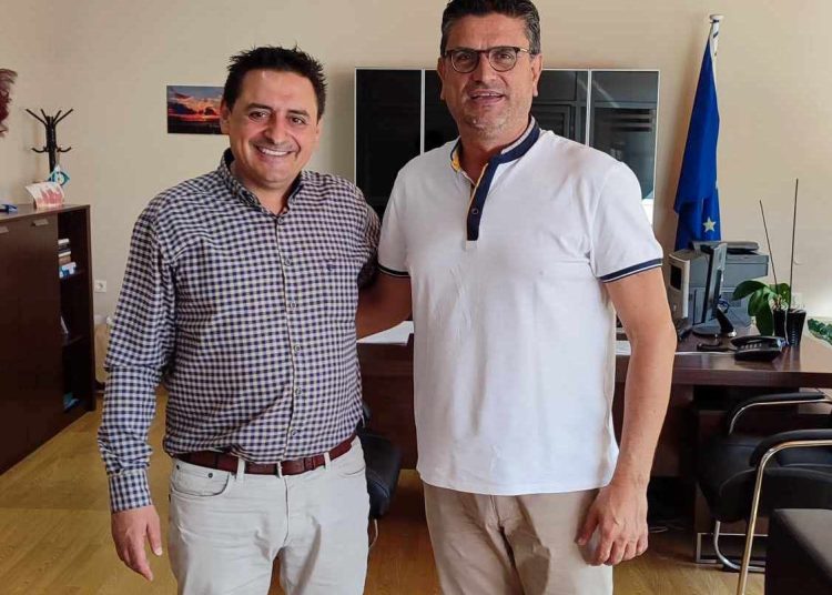 Συνάντηση νέου Δημάρχου Έδεσσας με Δήμαρχο Ανδραβίδας-Κυλλήνης