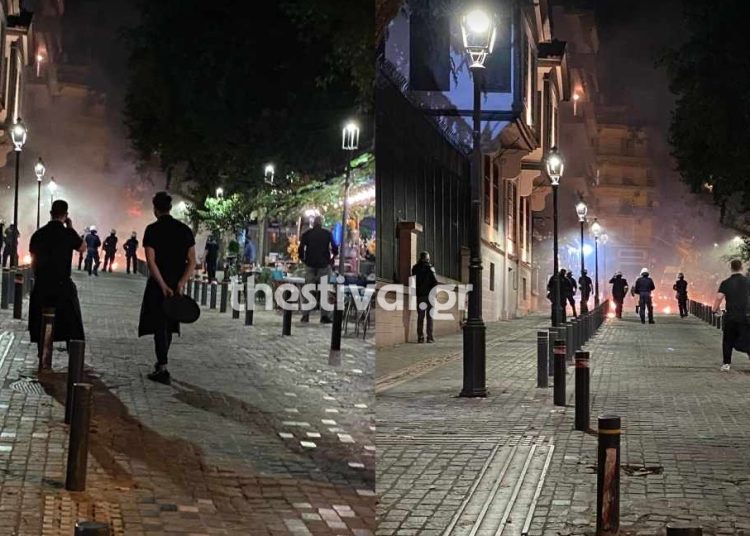 Θεσσαλονίκη: Οπαδικό επεισόδιο με 13 συλλήψεις και 2 τραυματίες – Συμπλοκή χούλιγκαν Άρη και ΠΑΟΚ