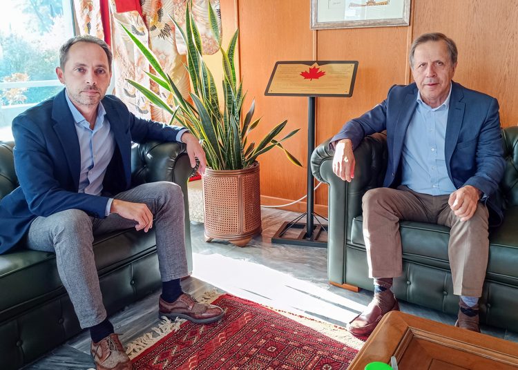 Πρώτη μετεκλογική συνάντηση Γεωργιόπουλου – Παναγιωτόπουλου στο Δημαρχείο Ολυμπίας