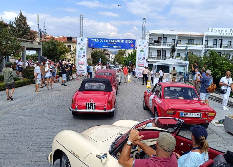 Θαυμάσια εκκίνηση από την Αρχαία Ολυμπία για το 10 ο Tour du Peloponnese