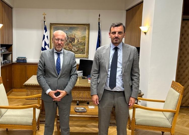 Συνάντηση Νικολακόπουλου & Υφυπουργού Υγείας για τις ψυχικές δομές στην Ηλεία