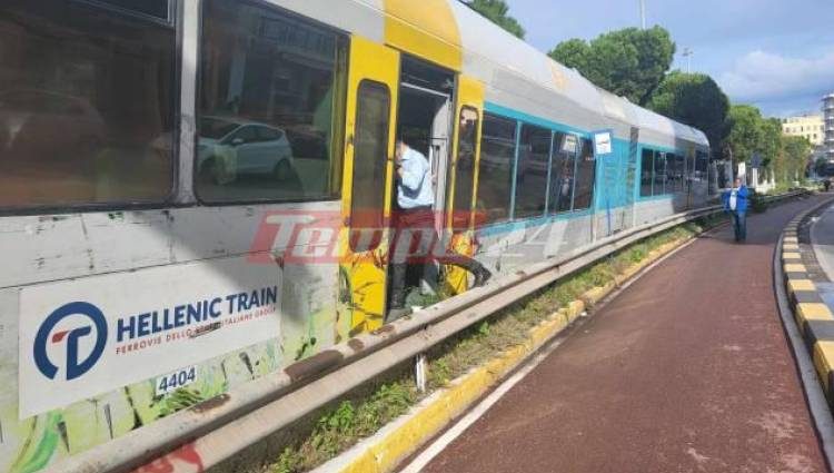 Πάτρα: Εκτροχιάστηκε το τρένο γεμάτο με επιβάτες