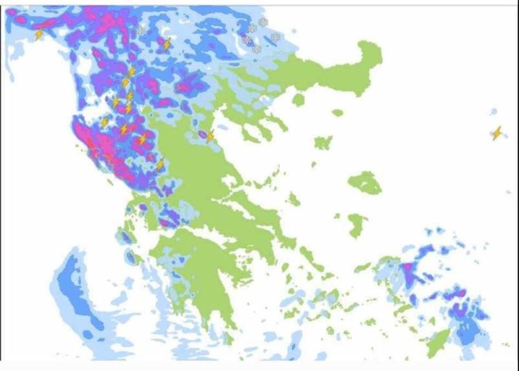 Ηλεία: Βροχές σήμερα, ενώ από εβδομάδα νέα κακοκαιρία