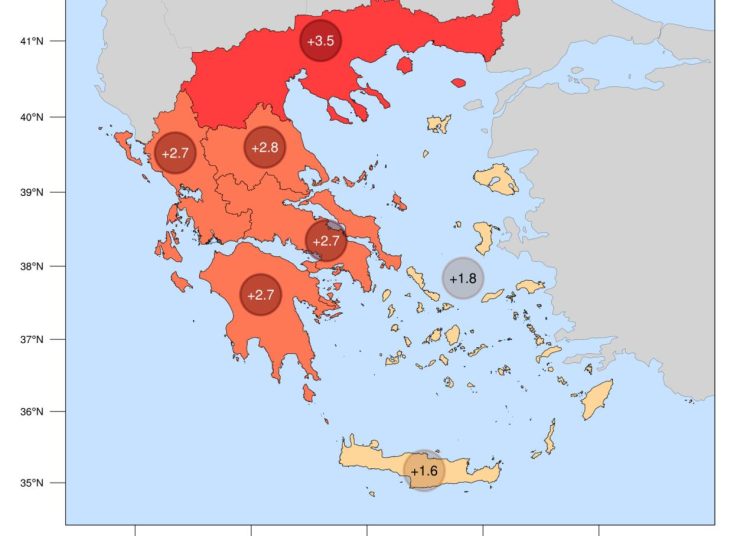 Ο θερμότερος Οκτώβριος τα τελευταία 15 χρόνια για Ηλεία & Δ. Ελλάδα