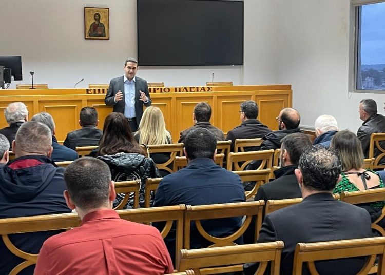 M. Kατρίνης σε επαγγελματίες Ηλείας: ¨Το νομοσχέδιο μας γυρίζει 30 χρόνια πίσω¨