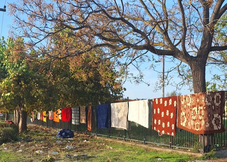 ΠΥΡΓΟΣ: Η κεντρική είσοδος της πόλης… “στολισμένη”