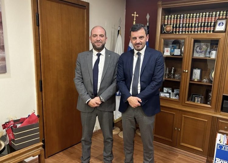 Συνάντηση Νικολακόπουλου με Γ.Γ. Δημόσιας Τάξης για τα αστυνομικά κτήρια στην Ηλεία