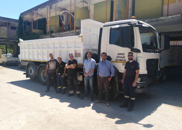 Δήμος Ολυμπίας: Παρέλαβε νέα μηχανήματα για τις ανάγκες εργασιών