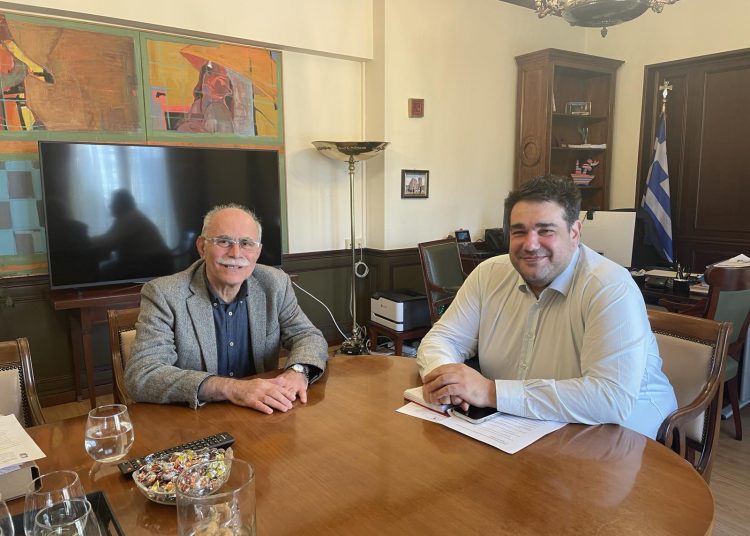 Συνάντηση Καννή με τον Αν. Υπ. Εσωτερικών Λιβάνιο