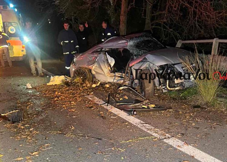 Κυπαρισσία: Σοκαριστικό τροχαίο με νεκρούς έναν 23χρονο και μια 15χρονη