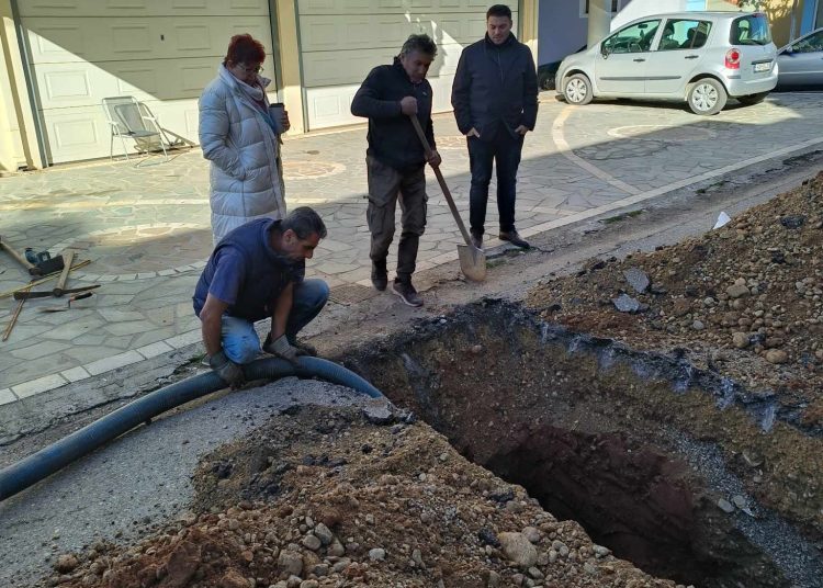 Αμαλιάδα: Άμεση αποκατάσταση βλάβης στο αποχετευτικό δίκτυο