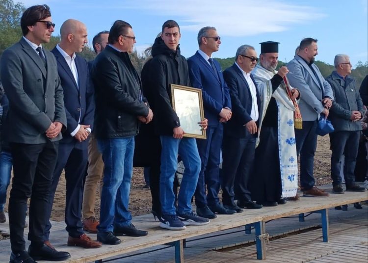 Αγιασμός των υδάτων σε Μπούκα Παλαιοχώριου -Γαστουνης και Γλύφα Βαρθολομιου του Δήμου Πηνειού (φωτο)