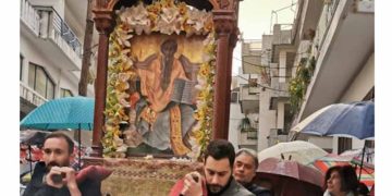 Πύργος: Την Κυριακή 21/1 η μεταφορά της εικόνας του πολιούχου Αγίου Χαραλάμπους, από το ιστορικο Ναίδριο στον Ι.Ν. Αγίας Κυριακής