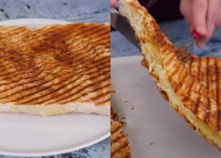 Πως φτιάχνουμε τυρόπιτα στην τοστιέρα